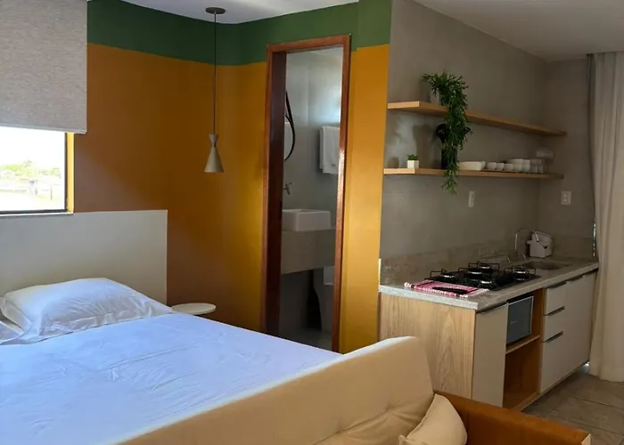 Flat com vista mar