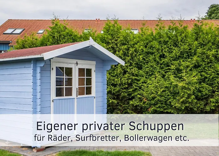 Lotsendeck Fehmarn mit Terrasse&Garten, barrierearm