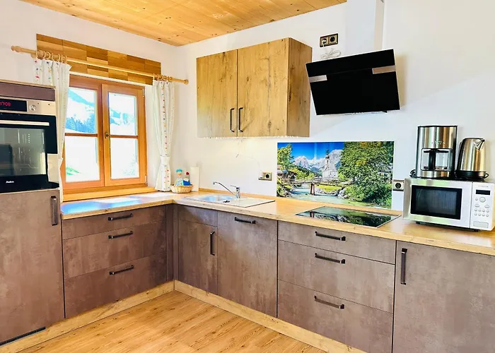 Ferienwohnung Beim Raffner, Bergblick, Natur, Ruhpolding