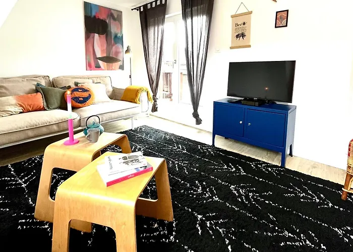 Sous Les Toits Avec Garage Et Terrasse A Ribeauville
