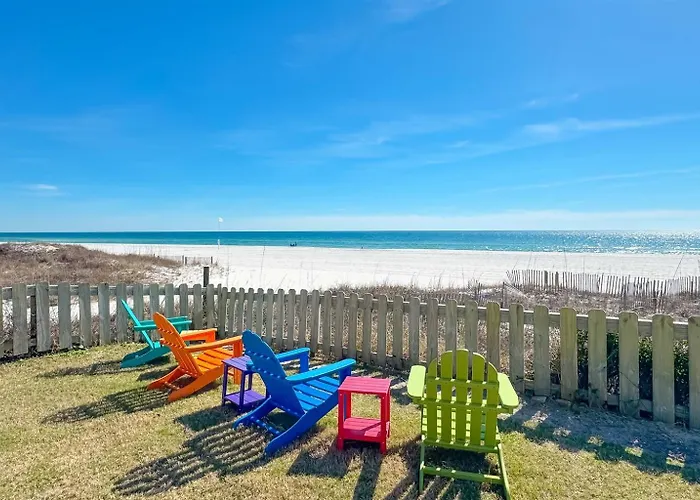 Tradewinds 204-Beachfront-Low Density-Seasonal Heated Pool-Steps To The Beach