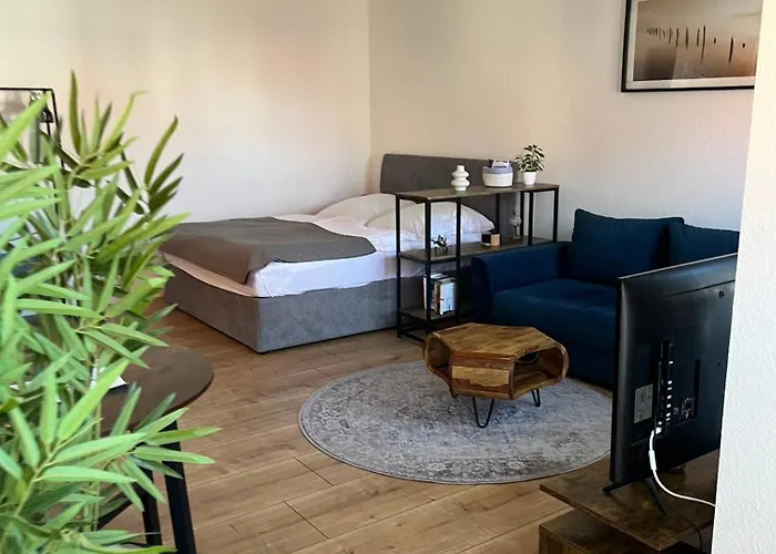 Apartment für 2 mit Balkon