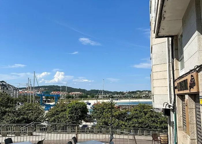 Apartamento Con Terraza En Pleno Centro - Mar De Ardora Portonovo