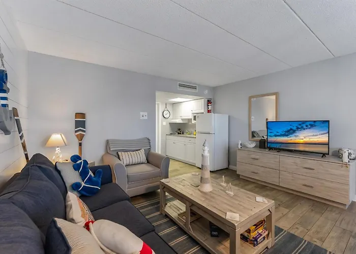 Oceanview 1 Bedroom Condo With Pool Access & Central Ac