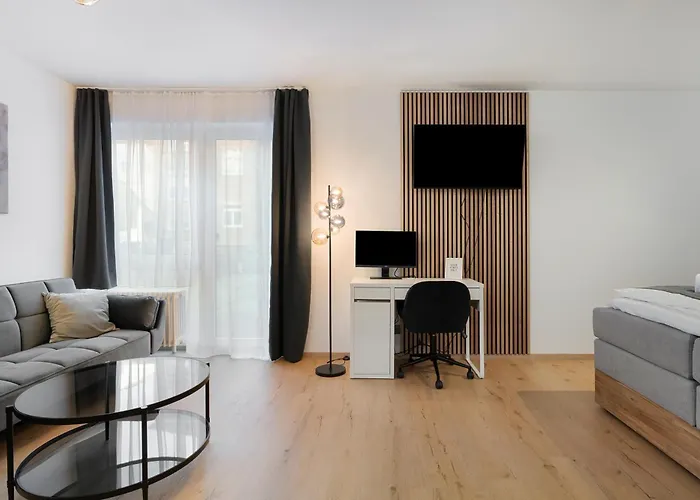 M&G Studio für 3 mit Parkplatz, Küche, Arbeitsplatz