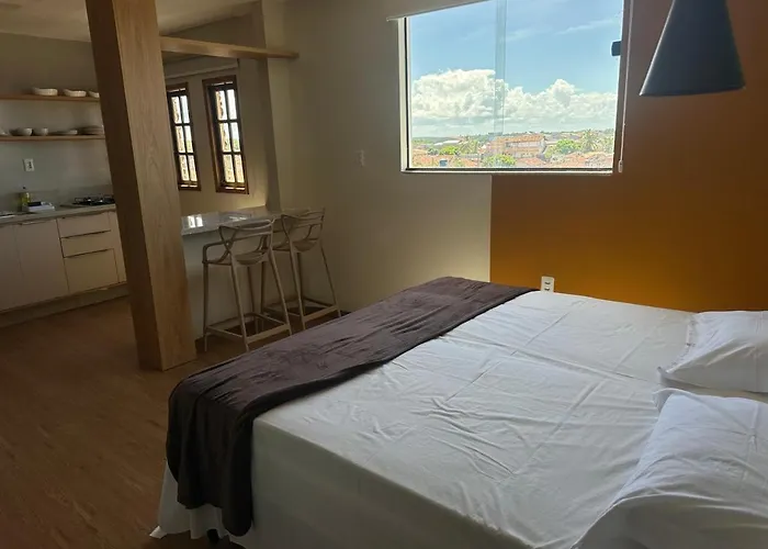 Flat com vista mar