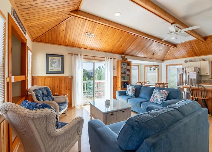 Shore Is Fun - Duck, Poteskeet, Beach 480 Yds, 3 Min. Walk To Downtown, Pool, Hot Tub, Yr Flex