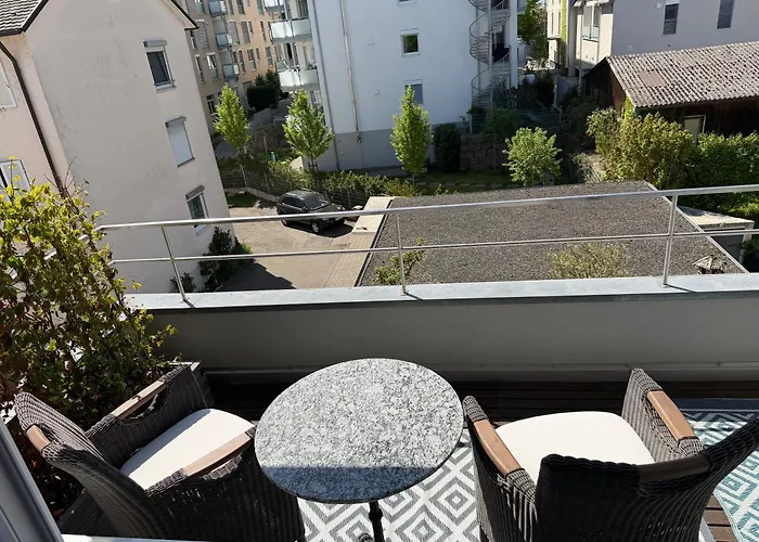 City Apartments FN L 6 KLIMATISIERT mit Balkon - Deluxe Doppelzimmer