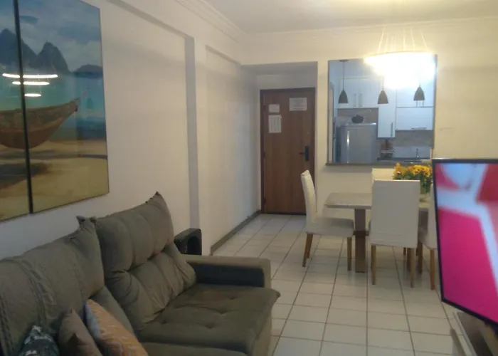 apartamento em edifício de frente para o mar na praia do morro Guarapari