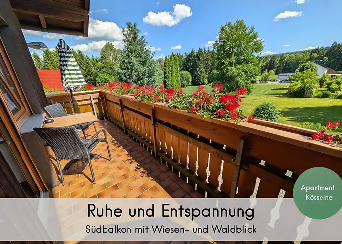 Gästehaus Philipp im Herzen des Fichtelgebirges - 5 Ferienwohnungen, großes Grundstück, Wald und Wiese, Wohnung mit privater Sauna, kostenfreie Parkplätze, WLAN