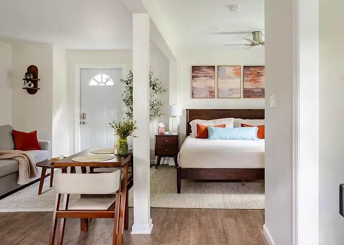 Private Studio Apartment With One King Bed And One Sofa Bed