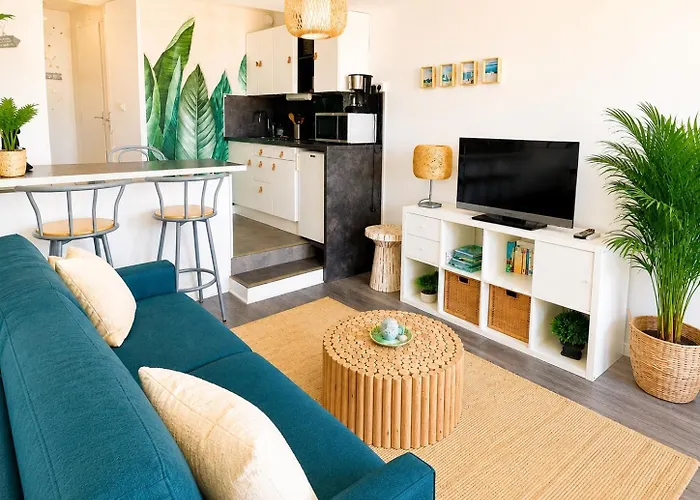 Le Cosy Deauville Studio - Vue Mer - Parking Prive