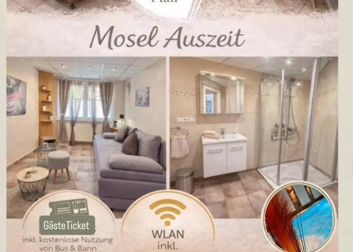 Residenz Moselzauber - Ferienwohnungen mit Pool Landschaft