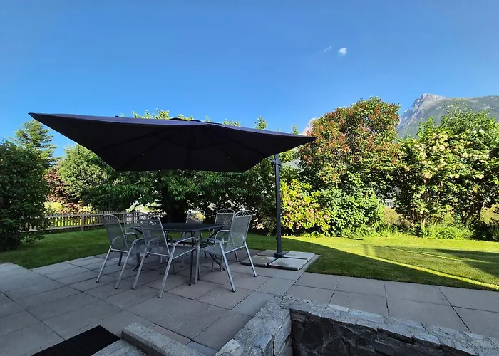 Chasa Aquileia Scuol - Bergblick, Komfort, 6 Pers, zentral, Terrasse, Gratis Parken, Wlan
