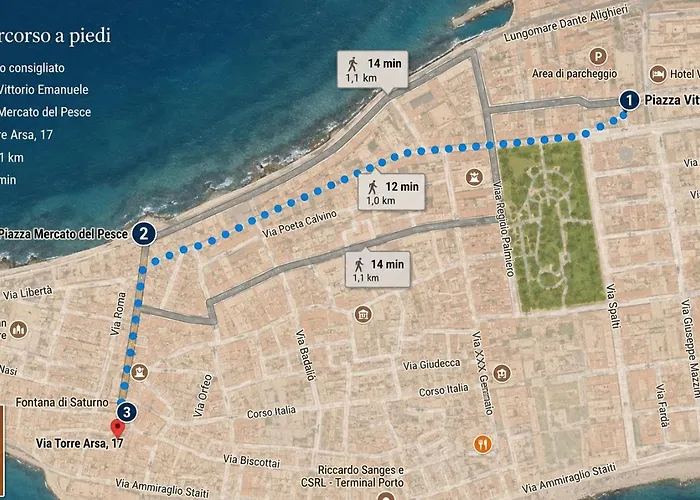 Bed and Breakfast Torrearsa 17 Trapani