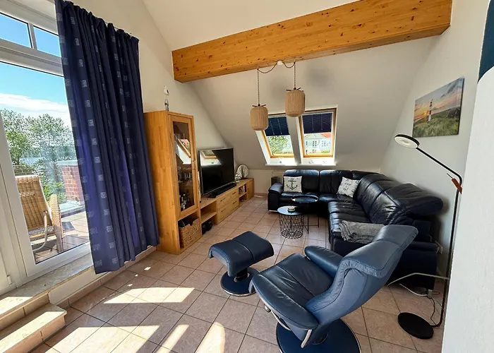 SUNSET LOFT Rerik Meerblick Maisonettewohnung mit großem Balkon