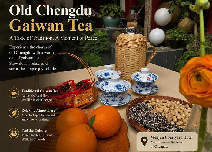 Wenjun Courtyard Hotel Chengdu ,English-Speaking , Pick-Up Service ,Laundry Service , Local Tours