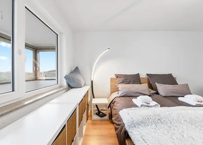 Stilvolle Suite mit Weitblick&Parkplatz