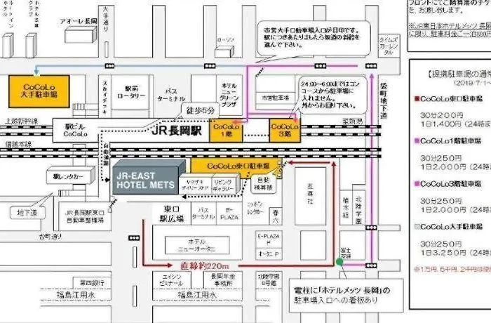 Jr-East Hotel Mets Nagaoka