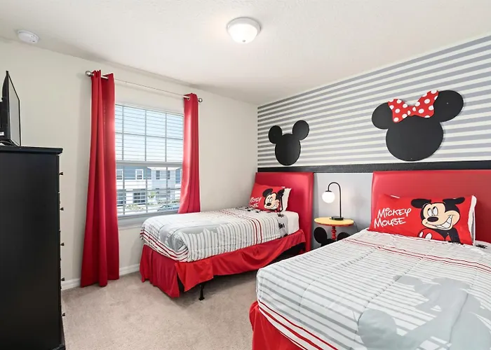 Mickey Minnie Themed Wpool, 5Br Windsor Island