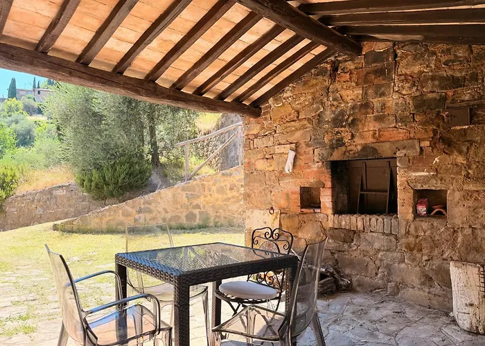 Nuovissimo Loft Panoramico Con Giardino A Montalcino