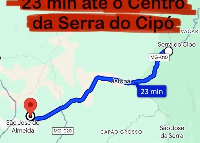 Suíte Piscina - Sítio Araras - Jaboticatubas - Próx a Serra do Cipó