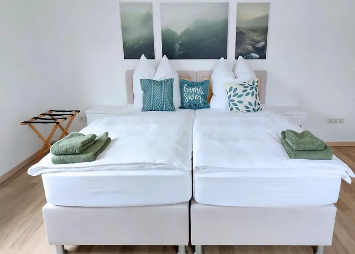 Urban Stay Neu-Ulm, 3 Schlafzimmer&Balkon