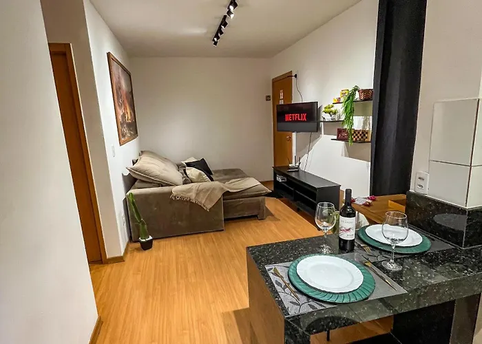 Apt Moderno e Confortavel 7 min do Centro em 7L