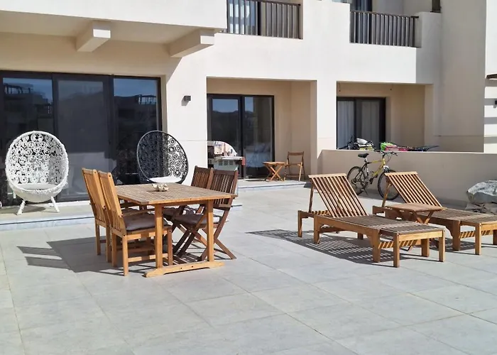 El Gouna, Modern 1Br Fanadir Marina Terrace, Wifi, Parking Walk To Restaurants