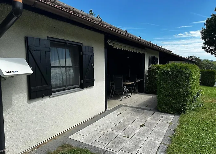 Ferienhaus Grundmann im Allgäu mit Bergblick