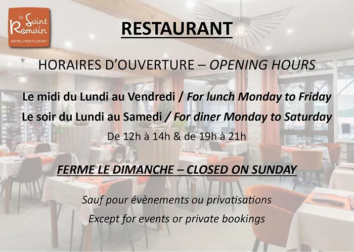 Logis Hotel-Restaurant Saint Romain Anse