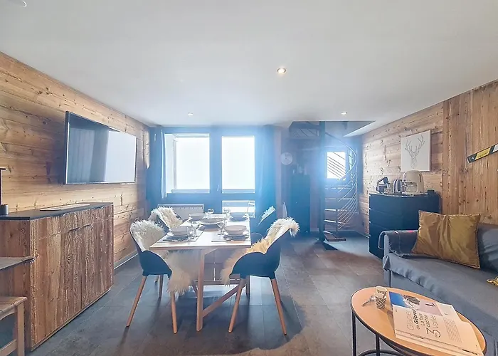Duplex Le Soleil - Votre Cocon Au Pied Des Pistes De Val Thorens