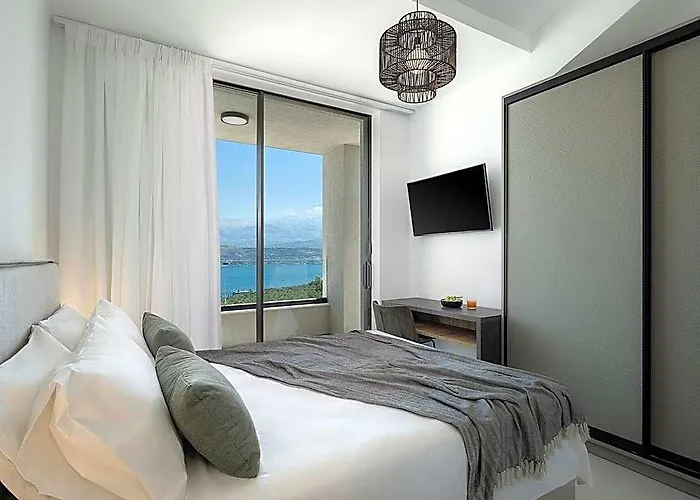 Modern Villa With Sea And Mountain Views