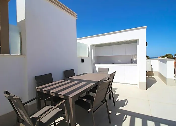 Three Bedroom Seaside Penthouse In Mar De Cristal