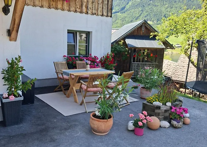 S'Rastl direkt mit Bergpanorama