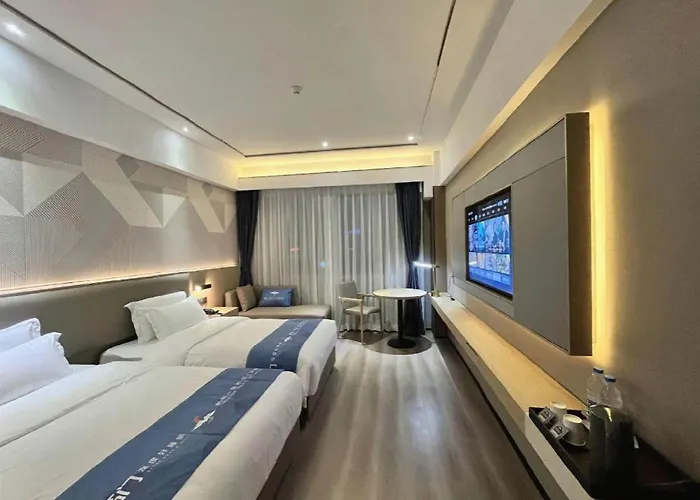 Borrman Hotel Wanning Wenming Road High-Speed Railway Station