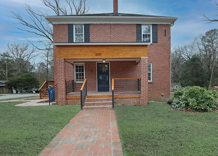New & Renovated Mcm Main Level Duplex 3 Mi To Duke Hospital