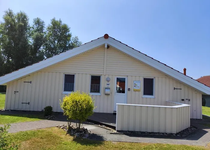 6 Personen kinderfreundliches Ferienhaus mit Sauna, Whirlpool und Kaminofen in Otterndorf