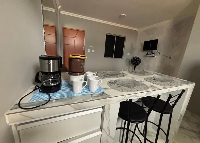 Apartamento completo em Ananideua, Wi-Fi e garagem