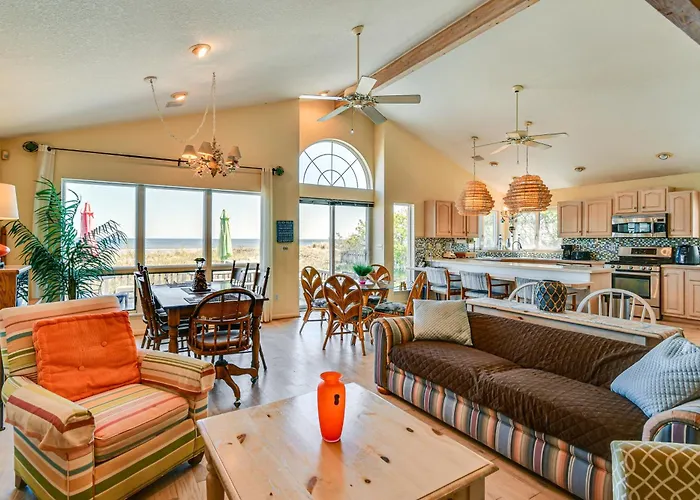Beachfront Lake Huron Home! Hike, Tube & Unwind