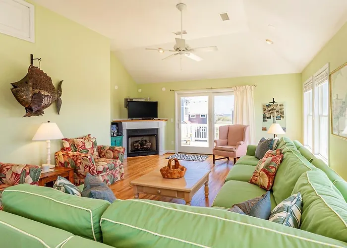 Hatteras Escape, Hot Tub, Elevator, One Min To Beach