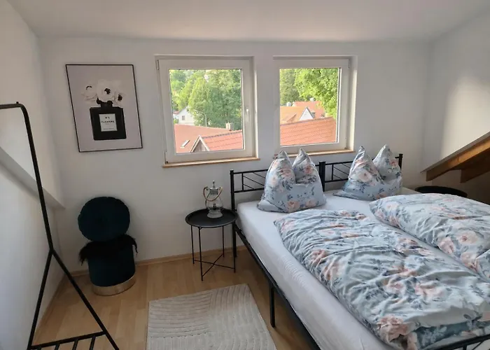 über den Dächern von Forstlahm - Kulmbach, Wohnung im Chalet-Stil
