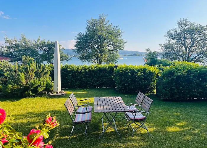 Gnadenseeblick - 107 qm, Garten und Terrasse am See