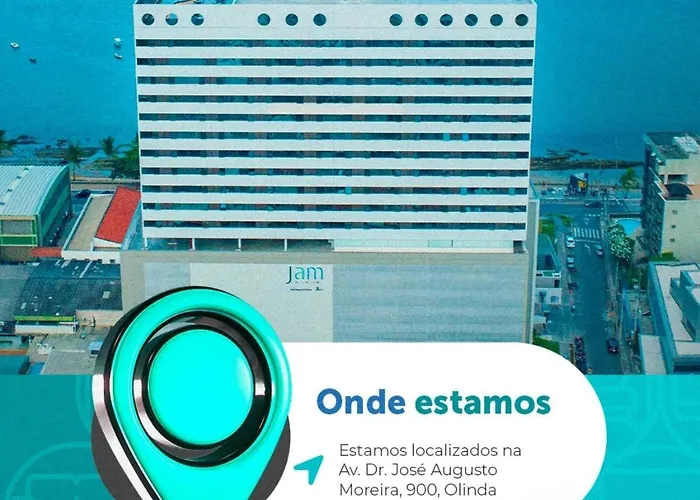 Flats beira mar jam empresarial