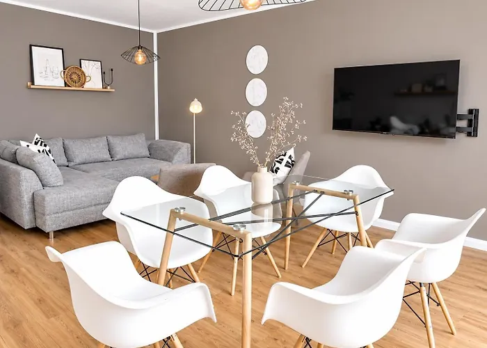 Modernes Apartment für Arbeit&Erholung - 6 Personen