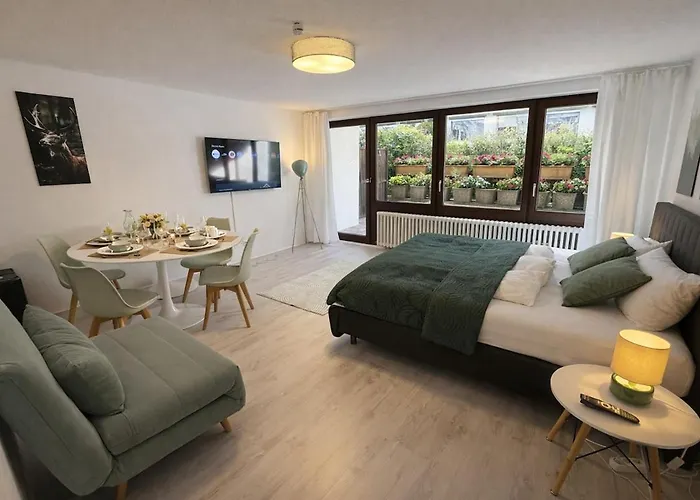 Modernes Apartment mit Parkplatz Nähe Messe KA