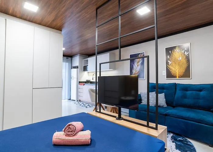Studio Completo Ac Piscina Pet Friendly Nh