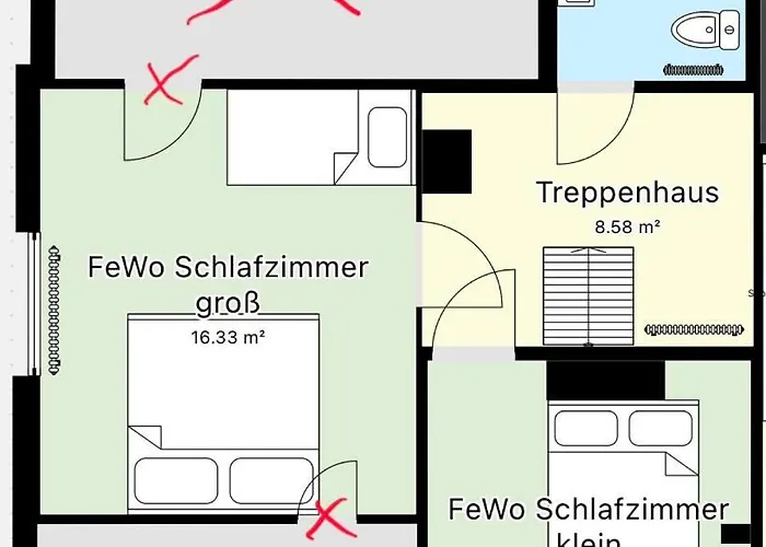 Försterei Kalkhorst Ferienhaus am Naturschutzgebiet mit großem Garten