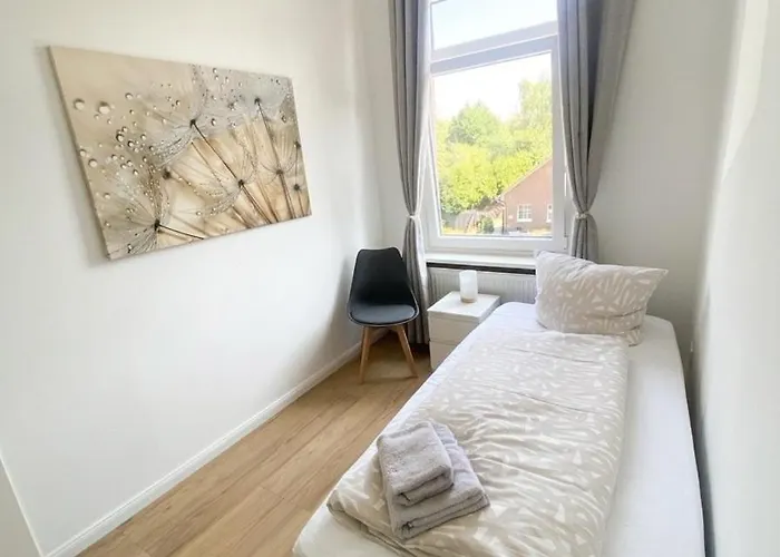 Smart Apartment mit 3 Einzelzimmern nahe Lüneburg