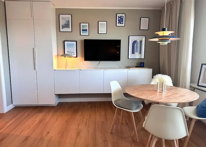 Sky&Sand Homes Dünenblick I Zentrale Wohnung mit Meerblick&Balkon